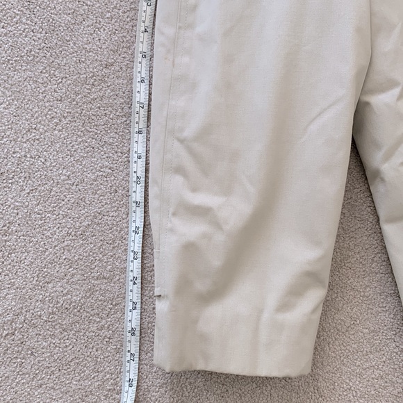 London Fog Vintage Heavy Plush Lined Trench Coat - Picture 11 of 17